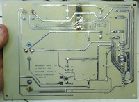 Image # 71815: Fireball Power Supply Board - Solder Side 
(From the Series I game with cabinet serial number 4906.)