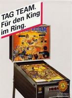 Image # 44969: Tag-Team Pinball Flyer - Front