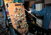 Image # 54490: Io Moon Playfield in Service Position