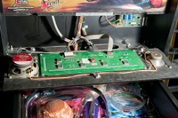 Image # 54480: Io Moon Speaker Panel - Reverse 
(The owner of this game states that the DMD shown here is original from the manufacturer but the speaker on the left is not original.)