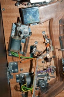 Image # 54494: Io Moon Under Playfield - Detail 
(This area shows the planet lock and ramp diverter mechanisms.)