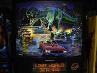Image # 21978: The Lost World Jurassic Park Backglass