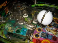 Image # 34243: The Lost World Jurassic Park Playfield - Detail