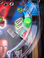 Image # 9533: The X Files Playfield - Detail