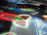 Image # 9539: The X Files Playfield - Detail