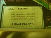 Image # 20095: Cabaret German Score Card