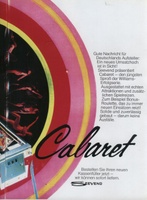 Image # 22112: Cabaret German Ad - Right Side 
(From the German trade magazine M�nzautomat, March 1969.)
