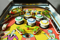 Image # 75877: Cabaret Sample Game - Upper Playfield 
(Cabinet serial number 9473.)