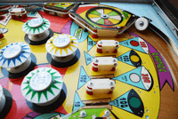 Image # 75878: Cabaret Sample Game - Upper Playfield 
(Cabinet serial number 9473.)