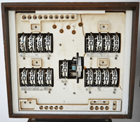 Image # 75897: Cabaret Sample Game - Backbox - Insert 
(Backbox serial number 9471.)