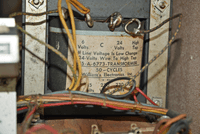 Image # 75923: Cabaret Sample Game - 50-Cycle Transformer 
(Cabinet serial number 9473.)