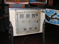Image # 46723: Campus Queen Cabinet - Front 
(Serial number is CQ 1819.)