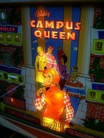 Image # 10329: Campus Queen German Backglass - Detail