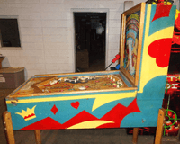 Image # 75405: Canasta Cabinet - Right 
(The wireform gate between the flippers is shown here inverted from its normal position.)