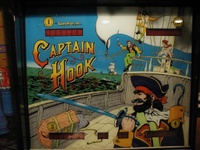 Image # 22267: Captain Hook Backglass