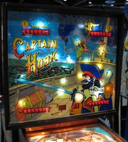 Image # 69712: Captain Hook Illuminated Backglass