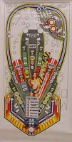 Image # 34635: Viper Night Drivin' Alternate Playfield Art 
(This unlaminated artwork is on a paper backing and measures approximately 24 inches by 47 inches. Its provenance is unconfirmed but appears to be from prior to production.)