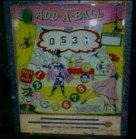 Image # 25751: Add-A-Ball Backglass