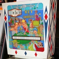 Image # 35369: Rey de Diamantes Illuminated Backglass