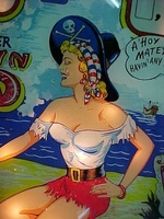 Image # 30051: Captain Kidd Backglass - Detail
