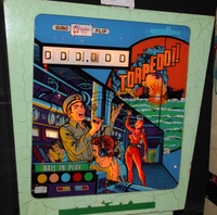 Image # 64590: Torpedo!! Illuminated Backglass