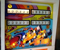 Image # 34102: Hot Race Illuminated Backglass