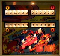 Image # 39473: Hot Race Illuminated Backglass
