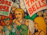 Image # 32413: Capt. Fantastic and The Brown Dirt Cowboy Backglass - Detail