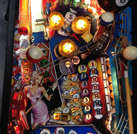 Image # 77685: Golden Cue Illuminated Middle Playfield