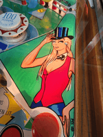 Image # 82605: Seven Winner Illuminated Playfield - Detail