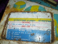 Image # 43309: Stripping Funny (1-Table Model) Instruction Card