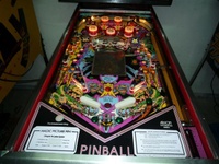 Image # 47982: Sexy Girl (Delux) Illuminated Playfield 
(The score card shown here is from a different game.)