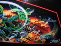 Image # 14733: Revenge From Mars Cabinet Detail