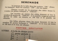 Image # 46313: S�r�nade Instruction Card