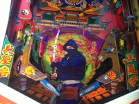 Image # 65094: Bushido Lower Playfield 
(Serial number 1260.)