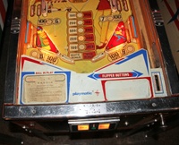 Image # 64496: Caddie Lower Playfield 
(We have obscured the owner's name on the lockdown bar.)