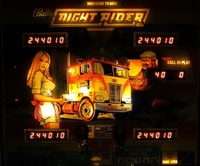 Image # 61447: Night Rider Illuminated Backglass