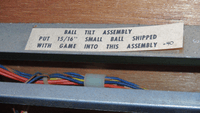Image # 81859: Night Rider Inside Cabinet - Detail 
(Serial number ENR7388.)