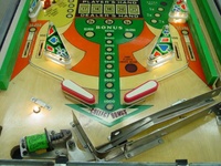 Image # 25090: Black Jack Lower Playfield 
(Serial number 1034.)