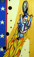 Image # 40042: Evel Knievel Blank Playfield - Detail
