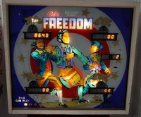 Image # 26984: Freedom Backglass