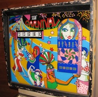 Image # 59675: Carnival Backglass 
(Serial number 0400.)