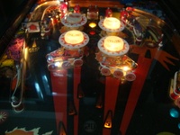 Image # 46496: Fire Action Illuminated Upper Playfield