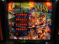 Image # 46634: Shark Illuminated Backglass