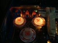 Image # 46638: Space Shuttle Illuminated Upper Left Playfield