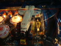 Image # 46639: Space Shuttle Illuminated Upper Right Playfield