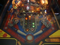 Image # 54821: Space Shuttle Illuminated Lower Playfield