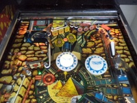 Image # 76637: Snake Machine Illuminated Upper Playfield
