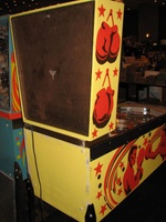 Image # 43142: T.K.O. Cabinet - Rear View 
(This game was photographed at Chicago's Pinball Expo 2009.)