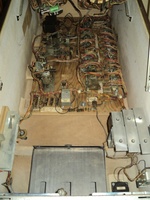 Image # 50012: Close Encounters of the Third Kind Sample Game - Inside Cabinet 
(Serial number 01081 S.)